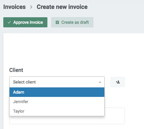 Guide to create and send invoices through EasyPractice