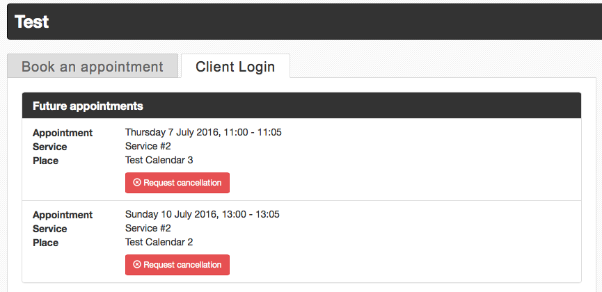Guide to manage the ‘Client Login’ functionality